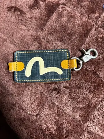EVISU 에비스 가죽 키링 키링