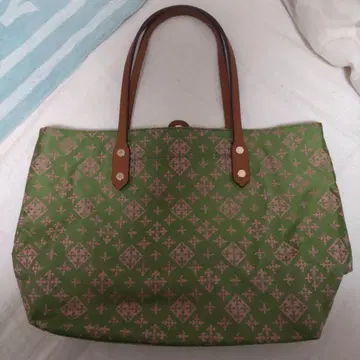 러셋 토트백 그린