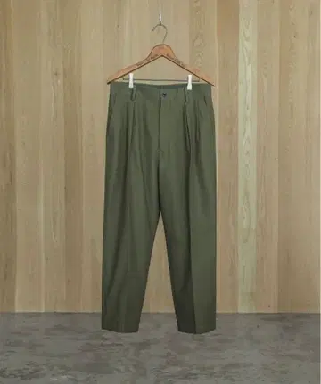 shiun ORGANIC COTTON TAPERED TROUSERS M