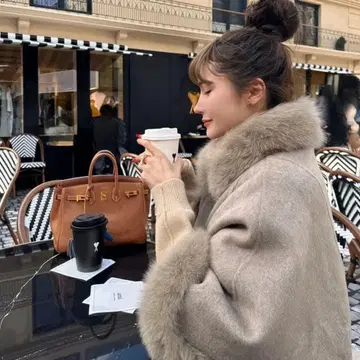 Torugato와 후키쨩의 콜라보 울 퍼 판초 그레이지