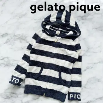 GELATO PIQUE 젤라또피케 집 후드티 보더 가디건