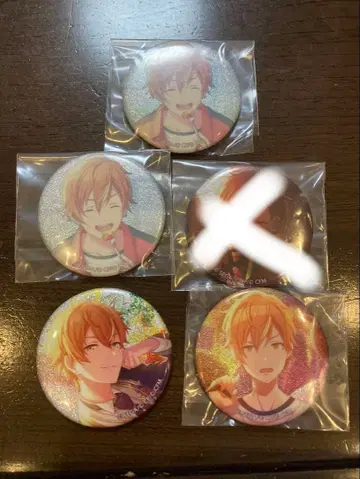 시노노메 아키토 캔뱃지 7개 세트