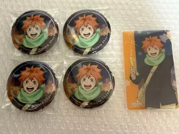 하이큐 코스모 월드 캔뱃지 특전 클리어 카드 히나타 쇼요