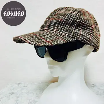 PAL 체크 무늬 야구 모자 F 사이즈 하운드투스