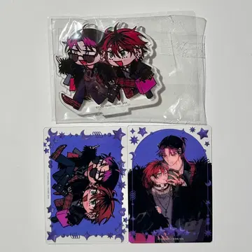 PUNKS TRIANGLE 오키타 유호 미니 아크릴 스탠드 클리어 카드