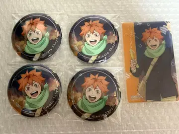 하이큐 코스모 월드 캔뱃지 특전 클리어 카드 히나타 쇼요