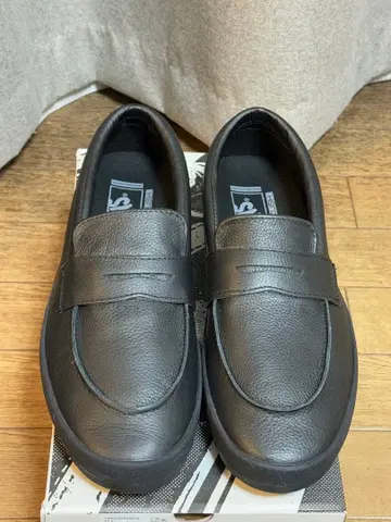 반스 스케이트 로퍼 가죽 블랙 US10.5 28.5cm