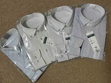 이토요카도 긴팔 와이셔츠 4장 세트 41-82 스트레치 소재