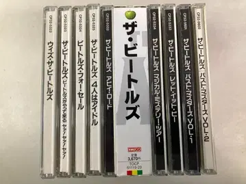 [ W9897 ] 비틀즈 CD 앨범 일본 국내반 10장 세트