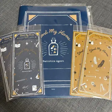 스타마이 문구점 클리어 파일 씰 세트