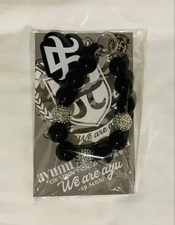 하마사키 아유미 카운트다운 굿즈 스트랩 블랙 새상품