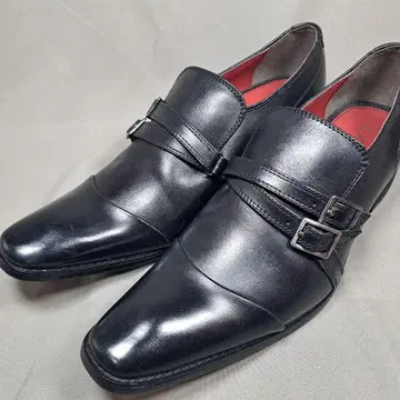 BLACK LIST MADRAS 비즈니스 슈즈 더블 몽크 스트랩