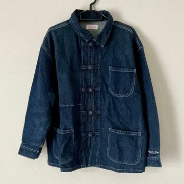 DENIMS 데님 자켓 구하기 어려움 차이나 버튼 한정 판매 레어