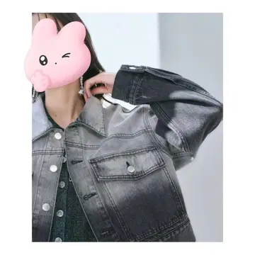 HARE 그라데이션 데님 자켓