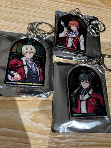 섬의 궤적 창의 궤적 아크릴 키링 유시스 가이우스 마키아스