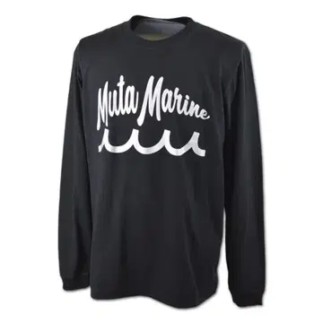 무타 마린 롱 슬리브 티셔츠 블랙