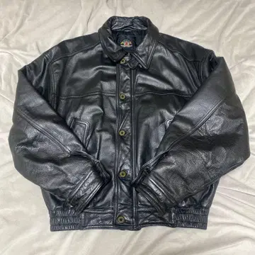 90s ixiz 소가죽 천연 가죽 자켓