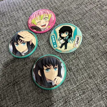 토키토 무이치로 배지 캔뱃지 칸로지 미츠리 귀멸의 칼날