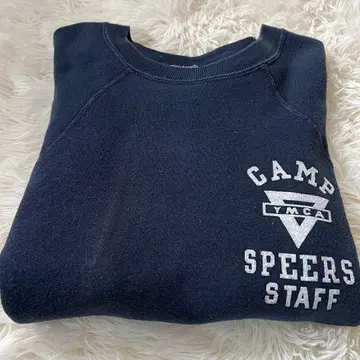 60s CHAMPION 런택 맨투맨 USA제 플로키 3단