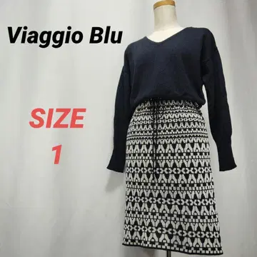 Viaggio Blu 비아지오 블루 니트 원피스 타이트 올 패턴