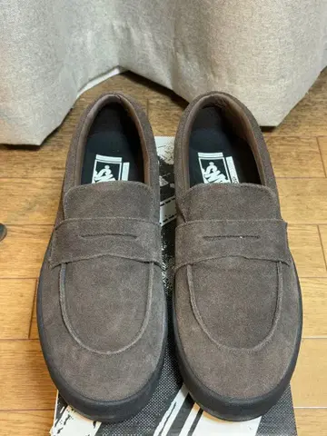 반스 스케이트 로퍼 스웨이드 브라운/블랙 30cm 미사용