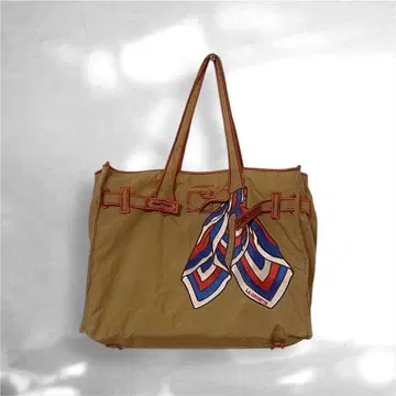 인기 라쿠제트 에코백 다크 카키/자수 있음 S 사이즈