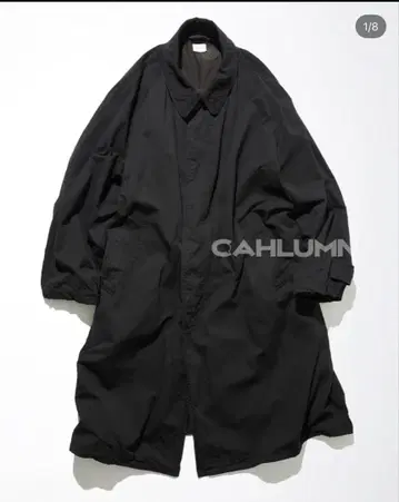 CAHLUMN 스텐카라 코트 네이비