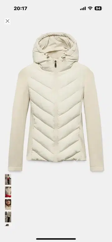 ZARA 대비 퍼프 자켓