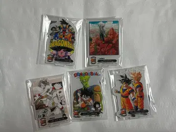 제일복권 드래곤볼 40th vol.1 아크릴 스탠드 5종