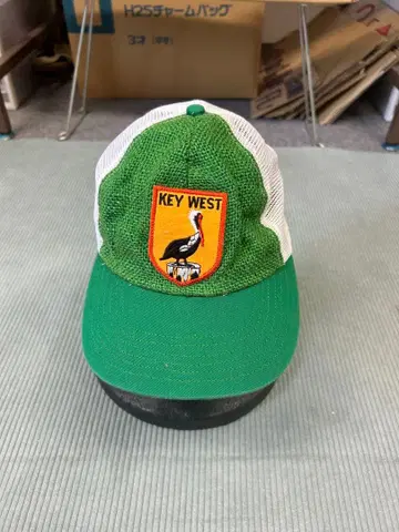 레프트 필드 KEY WEST 트래커 캡 빈티지