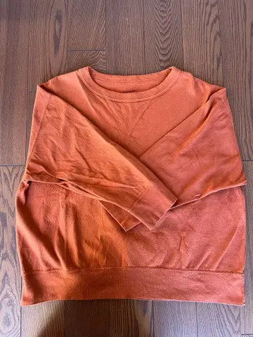 OMNIGOD 오렌지 크루넥 트레이닝복