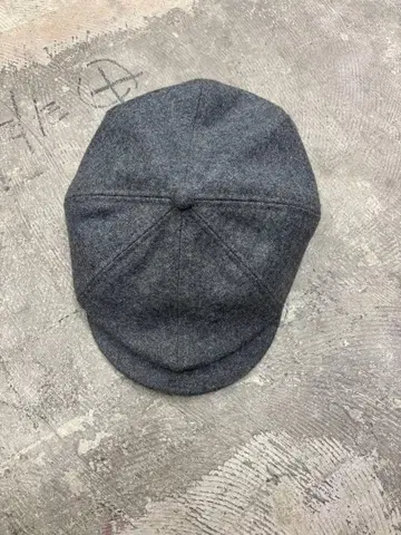 H.W.DOG & CO. 그레이 헌팅 캡 38