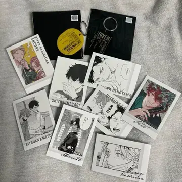 기븐전 given exhibition ENCORE 굿즈 (미사용)