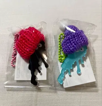 비와코 아크릴 키링 도로도로 2개 세트