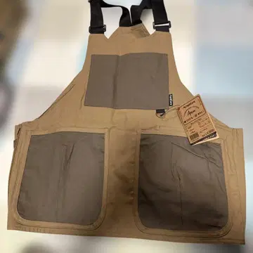 워크맨 아웃도어 에이프런 베이지 x 코요테 단종품