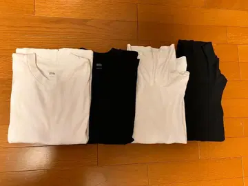 UNIQLO 소프트 터치 크루넥 T셔츠 S 사이즈 터틀넥