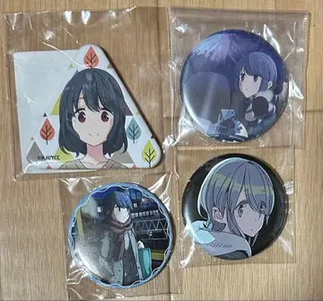 유루캠 시마 린 캔뱃지 묶음 판매