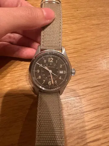 Hamilton 카키 수동 와인딩 시계