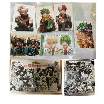 나의 히어로 아카데미아 엽서 세트 히로아카 42권 혜택 세트