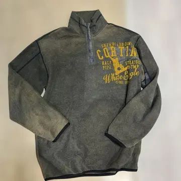 Napapijri 하프 지퍼 플리스 자켓 XL