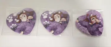 닌타마 난자타운 하트 캔뱃지 히라타키 야샤마루