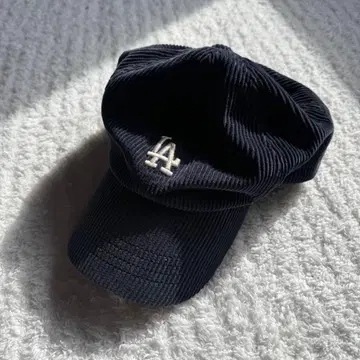 [ 새상품급 ] 다저스 LA 네이비 코듀로이 로고 캡 프리 사이즈