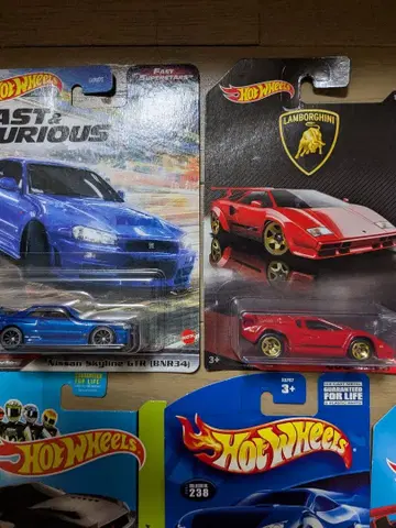 핫휠 GTR34 카운택