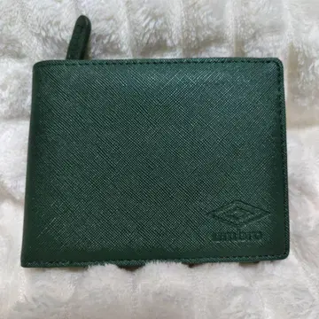 UMBRO 이단 접이식 지갑 그린 엄브로