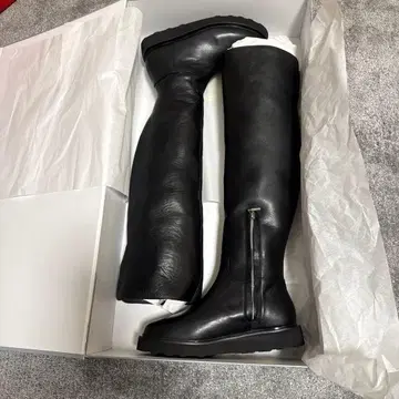 Caminando 롱 부츠 black leather