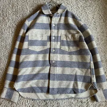 Macbatroz 마크바트로스 보더 셔츠 L 새상품급