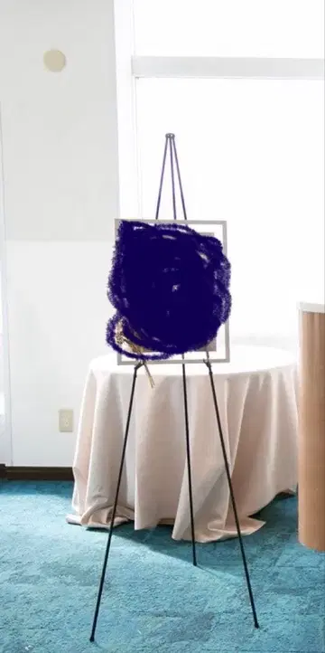 웰컴보드 삼각대