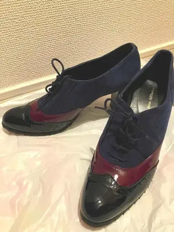 [ 로코도 neue diffusion ] 윙팁 레이스업 슈힐