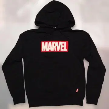 MARVEL 블랙 후드티 M