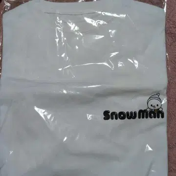 Snow Man 티셔츠 로고Ver. 화이트